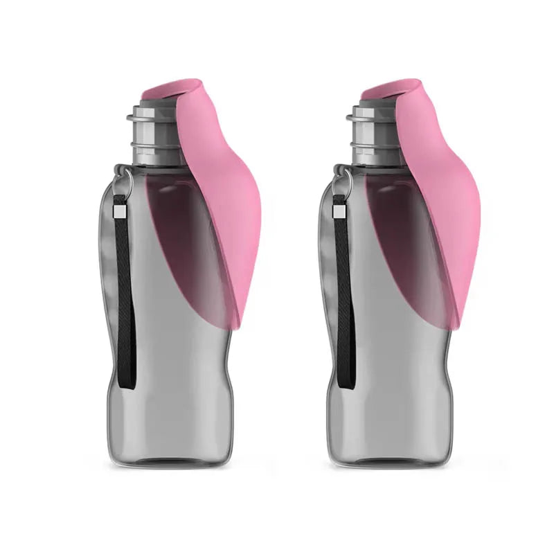 Portable Dog Water Bottle with Folding Cup
