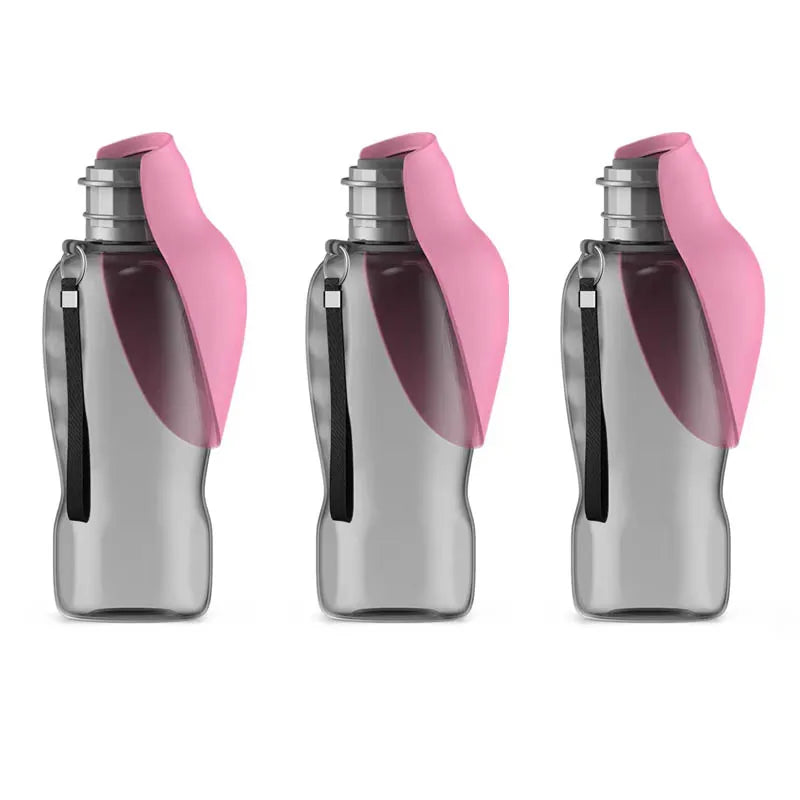 Portable Dog Water Bottle with Folding Cup