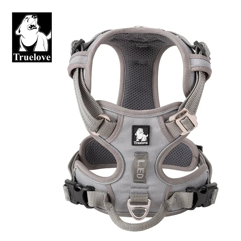 Explosion-proof Camouflage Dog Harness with Reflective Nylon