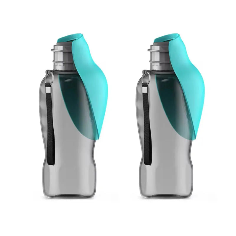 Portable Dog Water Bottle with Folding Cup