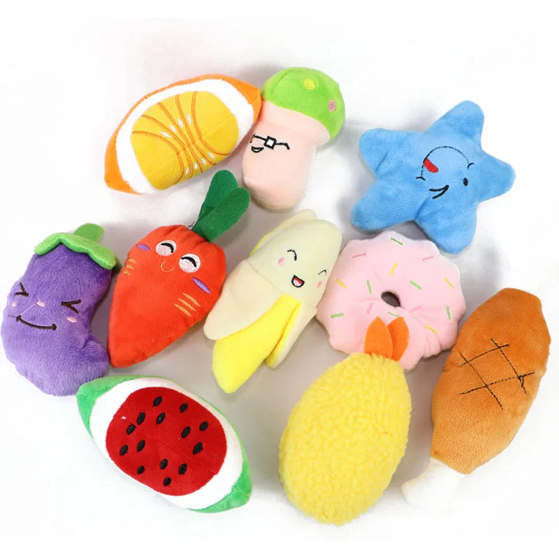 Plush Squeaky Dog Toys