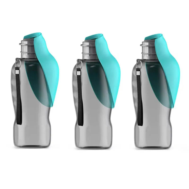 Portable Dog Water Bottle with Folding Cup