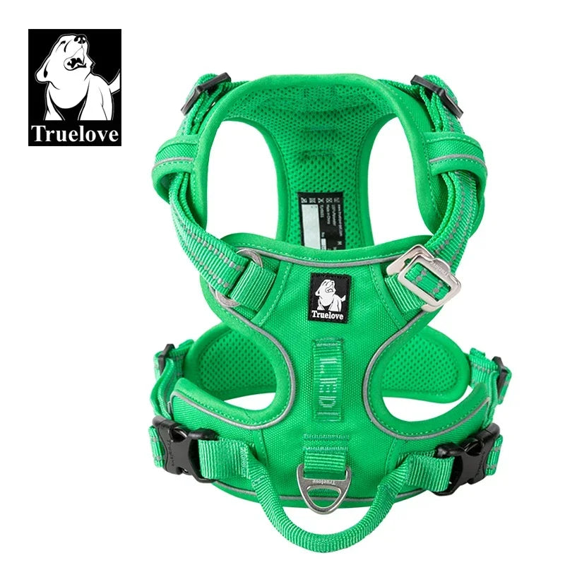 Explosion-proof Camouflage Dog Harness with Reflective Nylon
