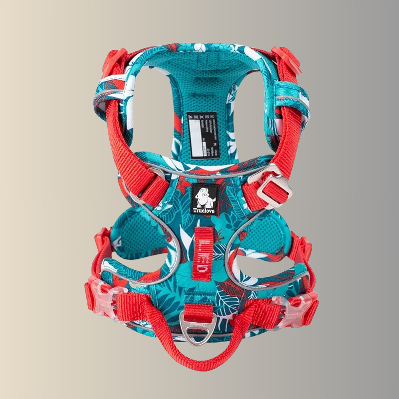 Explosion-proof Camouflage Dog Harness with Reflective Nylon